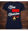 Maglietta divertente donna “Bene ma non benissimo” | T-shirt simpatica