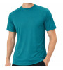 T-shirt tecnica runner unisex blu oceano