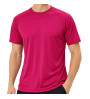 T-shirt tecnica runner unisex fucsia