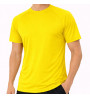 T-shirt tecnica runner unisex giallo