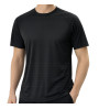 T-shirt tecnica runner unisex nero