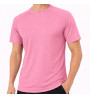T-shirt tecnica runner unisex rosa chiaro
