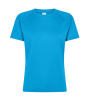 T-shirt tecnica donna personalizzabile Runner Lady blu atollo sea breeze