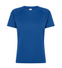 T-shirt tecnica donna personalizzabile Runner Lady blu royal
