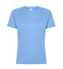 T-shirt tecnica donna personalizzabile Runner Lady celeste sky