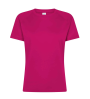 T-shirt tecnica donna personalizzabile Runner Lady fucsia