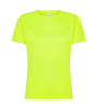 T-shirt tecnica donna personalizzabile Runner Lady giallo fluorescente