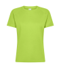 T-shirt tecnica donna personalizzabile Runner Lady verde acido lime