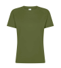 T-shirt tecnica donna personalizzabile Runner Lady verde avventura oliva