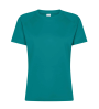 T-shirt tecnica donna personalizzabile Runner Lady verde smeraldo giada