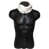 SCALDACOLLO IN PILE FASCIA BERRETTO UOMO DONNA SCIARPA MORBIDO BIANCO S