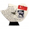 OROLOGIO DA TAVOLO PERSONALIZZATO PERSONALIZZATA SOLE SUN 19 X 12,5 CM