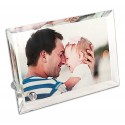 CORNICE LUMENGLASS VETRO PERSONALIZZATO FOTO 18 X 12 CM