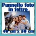 PANNELLO FOTOGRAFICO QUADRETTO IN FELTRO FESTA DEL PAPÀ