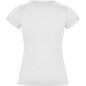 T-Shirt personalizzata donna bianco DNA MOTO basic fronte