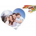 PUZZLE PERSONALIZZATO A4 A CUORE