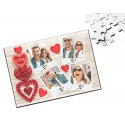 PUZZLE PERSONALIZZATO COLLAGE 4 FOTO