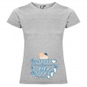 T-shirt Mamma Maschietto Baby Is Coming Premaman