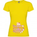 T-shirt Mamma Femminuccia Baby Is Coming Premaman