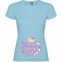 T-shirt Mamma Femminuccia Baby Is Coming Premaman