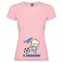 T-shirt mamma da grande farò il calciatore