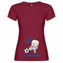 T-shirt mamma da grande farò il calciatore