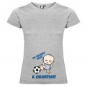T-shirt mamma da grande farò il calciatore
