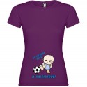 T-shirt mamma da grande farò il calciatore