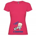 T-shirt mamma da grande farò il calciatore