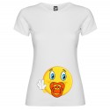 T-shirt Mamma Baby Emotion Smile Ciuccio Premaman