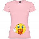 T-shirt Mamma Baby Emotion Smile Ciuccio Premaman