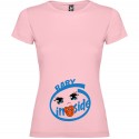 T-shirt Mamma Bimbo Bimba Baby Inside Premaman