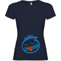 T-shirt Mamma Bimbo Bimba Baby Inside Premaman