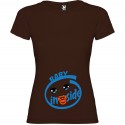 T-shirt Mamma Bimbo Bimba Baby Inside Premaman