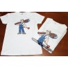 T-SHIRT PERSONALIZZATA BAMBINO STAMPA FRONTE STAMPA