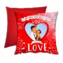 CUSCINO ALL YOU NEED IS LOVE ROSSO SAN VALENTINO