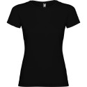 T-SHIRT BAMBINA FRONTE E RETRO COTONE STAMPA DIRETTA COLORE NERO