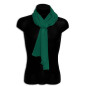 Pashmina seta sciarpa scarf uomo donna tinta unita basico colore verde petrolio