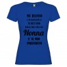 T-SHIRT PERSONALIZZATA PER LA NONNA È IL MIO PREFERITO COLORE BLU ROYAL