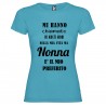 T-SHIRT PERSONALIZZATA PER LA NONNA È IL MIO PREFERITO COLORE TURCHESE