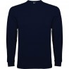 T-SHIRT PERSONALIZZATA POINTER CHILD IN COTONE BAMBINO MANICA LUNGA COLORE BLU NAVY