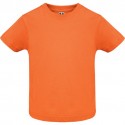 T-SHIRT PERSONALIZZATA BEBÈ BAMBINO NEONATO FINO A 2 ANNI COLORE ARANCIO