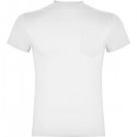 T-SHIRT PERSONALIZZATA CON TASCHINO UOMO TECKEL COLORE BIANCO