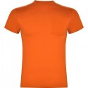 T-SHIRT PERSONALIZZATA CON TASCHINO UOMO TECKEL COLORE ARANCIO