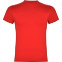 T-SHIRT PERSONALIZZATA CON TASCHINO UOMO TECKEL COLORE ROSSO