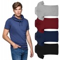 T-SHIRT PERSONALIZZATA LAURUS COTONE COLLO ALTO CON LACCI UOMO