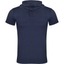 T-SHIRT PERSONALIZZATA LAURUS COTONE COLLO ALTO CON LACCI UOMO COLORE BLU