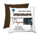 CUSCINO PERSONALIZZATO INSEGNANTE LA FESTA DEL PAPÁ