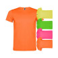 T-shirt fluorescente stampa personalizzata