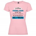 T-SHIRT UOMINI E PADRI PAPÀ DONNA STAMPA PERSONALIZZATA COLORE ROSA